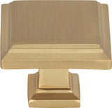 Atlas Homewares 289 Sutton Place 1-1/4 Inch Square Cabinet Knob - Champagne
