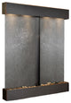Cottonwood Falls Water Fountain, Black Featherstone, Blackened Copper, Square