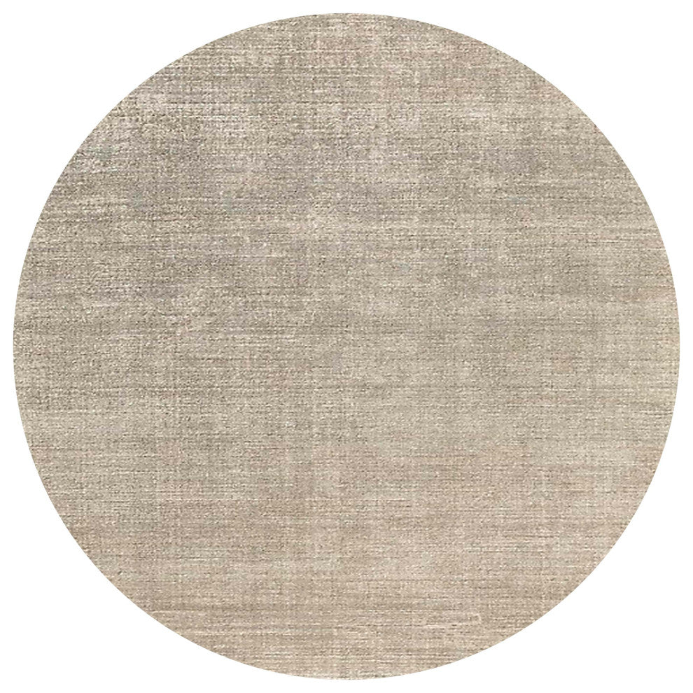 Ahgly Company Indoor Round Mid-Century Modern Area Rugs, 7' Round