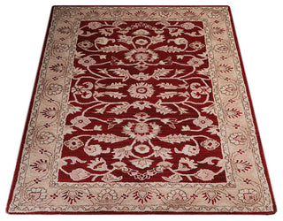 HAND TUFTED WOOL ECO-FRIENDLY AREA RUGS - Rectangle,Red Gold,Oriental