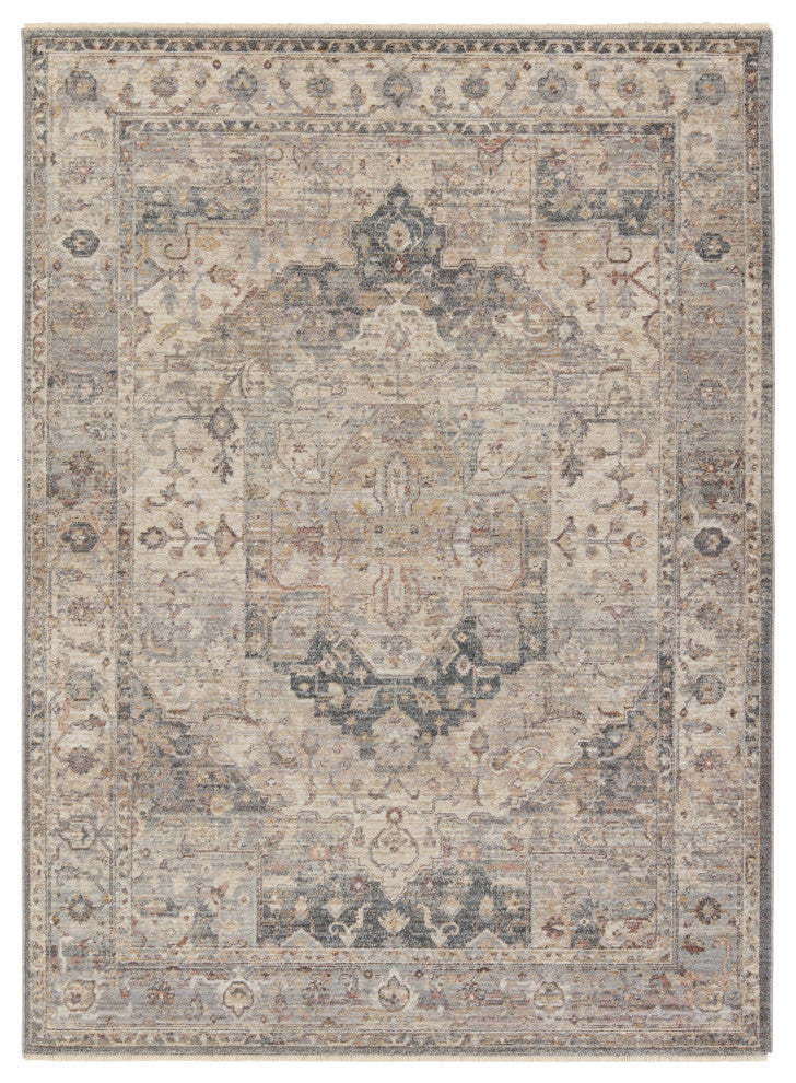 Jaipur Living Starling Medallion Tan/ Slate Area Rug 8'X10'4"