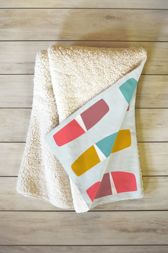 Mirimo Modern Play 01 Fleece Throw Blanket