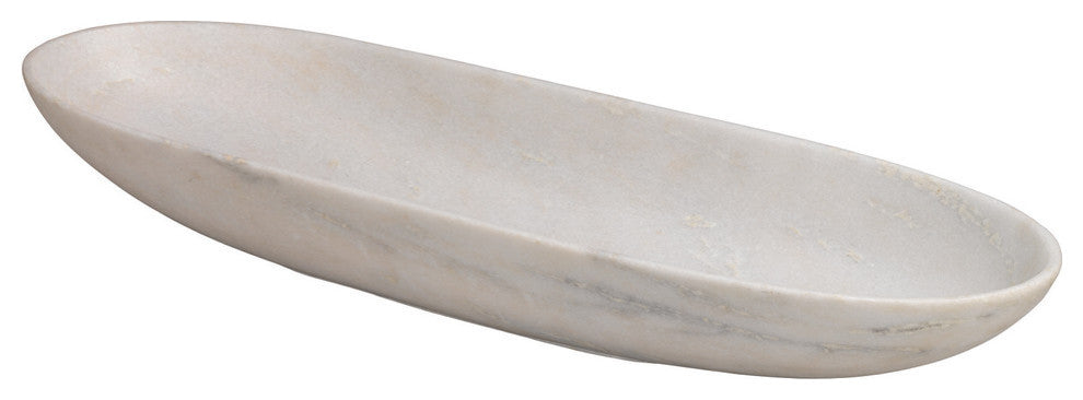 Long Oval Marble Bowl