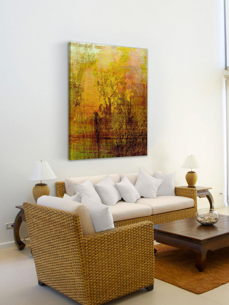 "Griffith Park IV" Painting Print on Canvas by Aryai