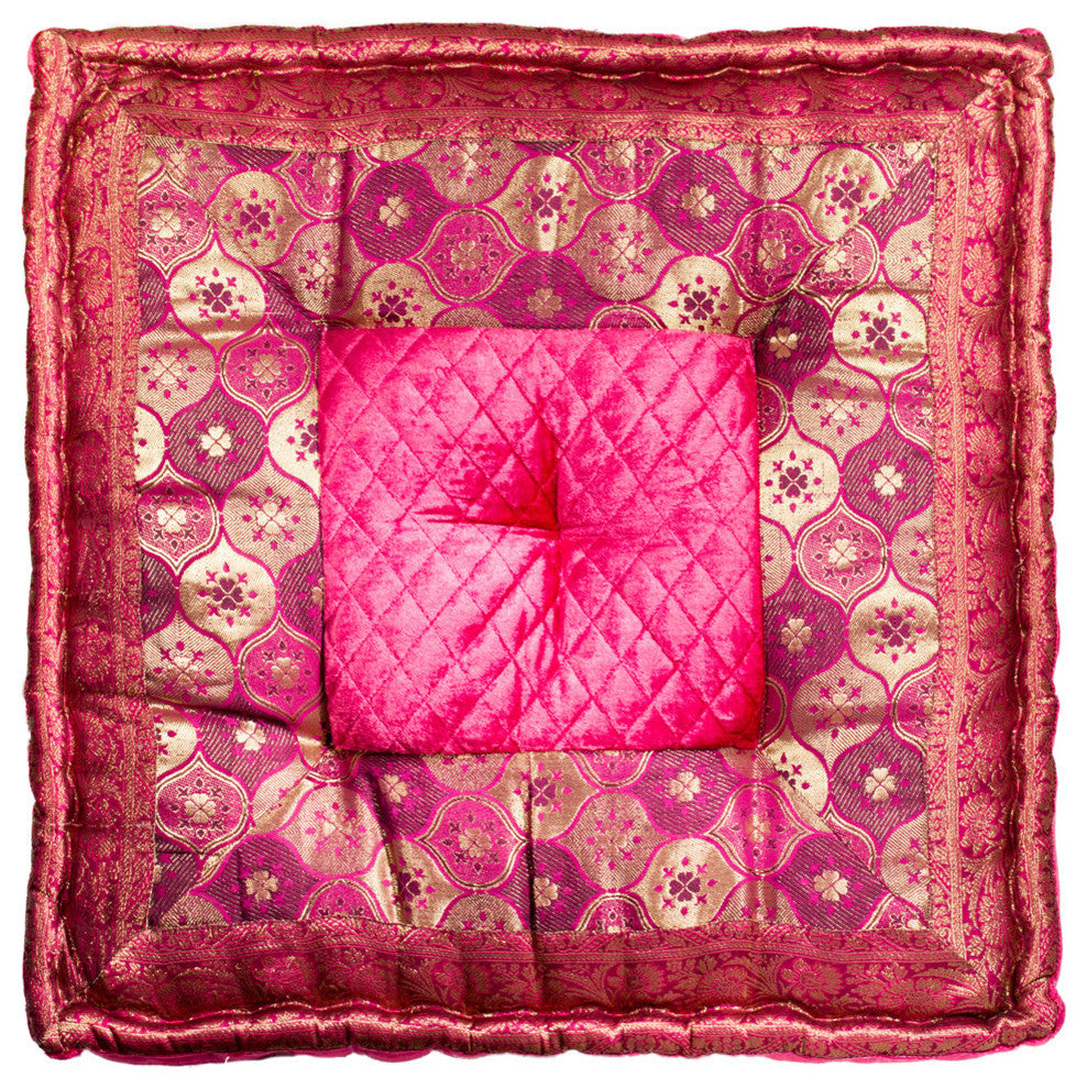 Sumatra 24"x24", Hot Pink