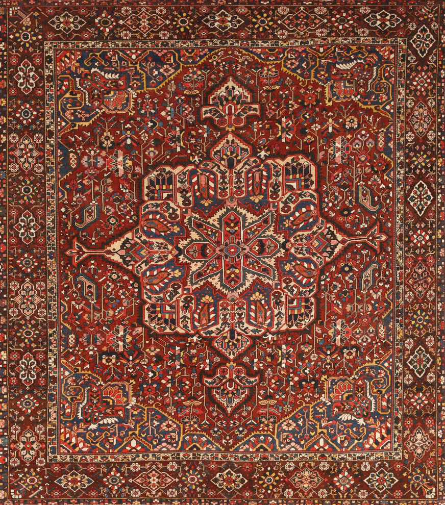 Ahgly Company Indoor Rectangle Traditional Area Rugs, 7' x 9'