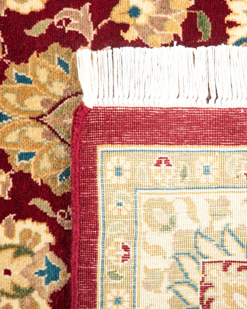 Mogul, One-of-a-Kind Hand-Knotted Area Rug Red, 4'1"x6'1"