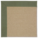 Zoe-Sisal Machine Tufted Rectangle Rug, Plant Green, 2'x3'