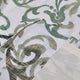 Printed Microfiber 2 Piece Curtain Set, Brown Aqua, 60" X 96"