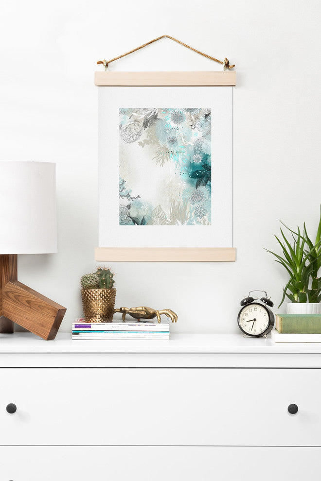 Deny Designs Iveta Abolina Seafoam Art Print