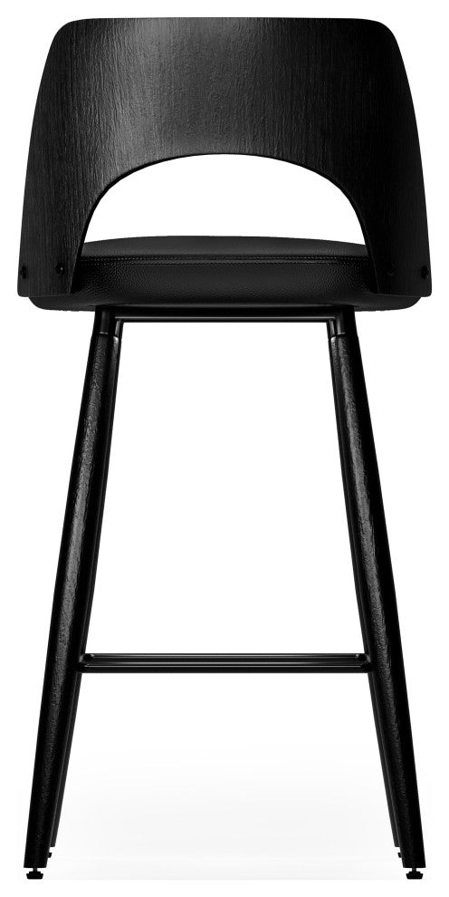 Callie Counter Height stool, Set of 2, Black