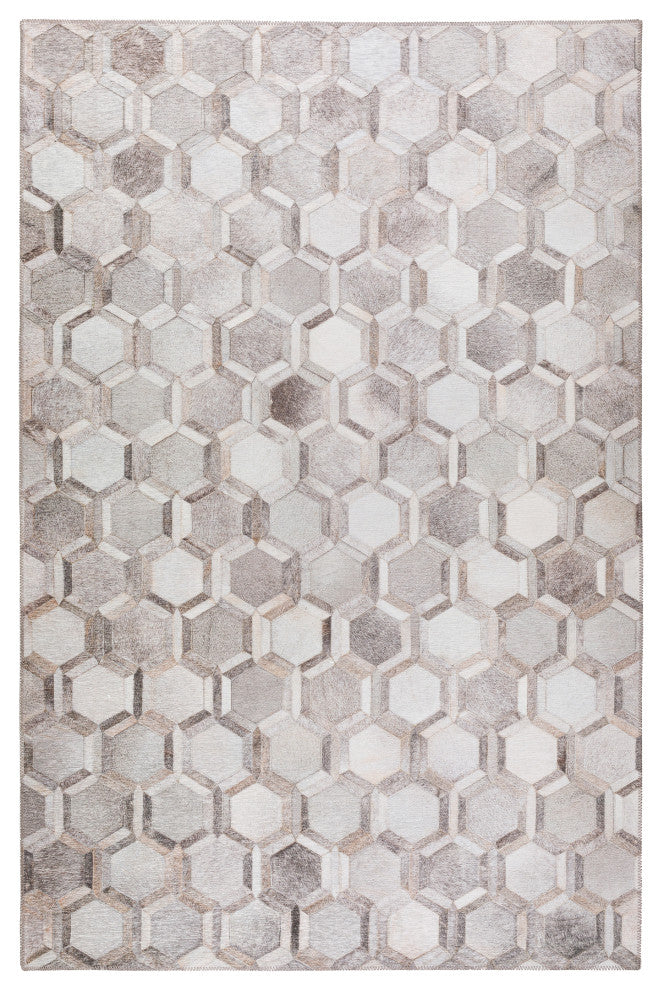 Indoor/Outdoor Stetson SS1 Flannel Machine Washable 3' x 5' Rug