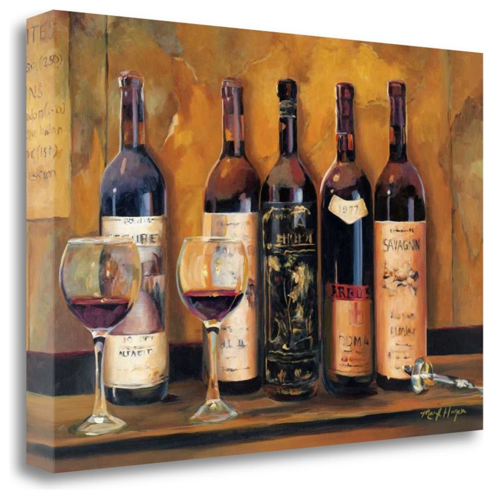 "Cellar Reds" By Marilyn Hageman, Giclee Print on Gallery Wrap Canvas