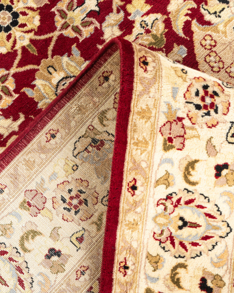 Mogul, One-of-a-Kind Hand-Knotted Area Rug Orange, 4' 1" x 6' 3"