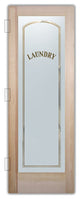 Laundry Door - Classic Arched Capitals - Douglas Fir (stain grade) - 32" x...
