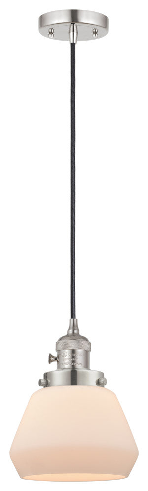 INNOVATIONS 201CSW-PN-G171-LED 1-Light Mini Pendant Polished Nickel