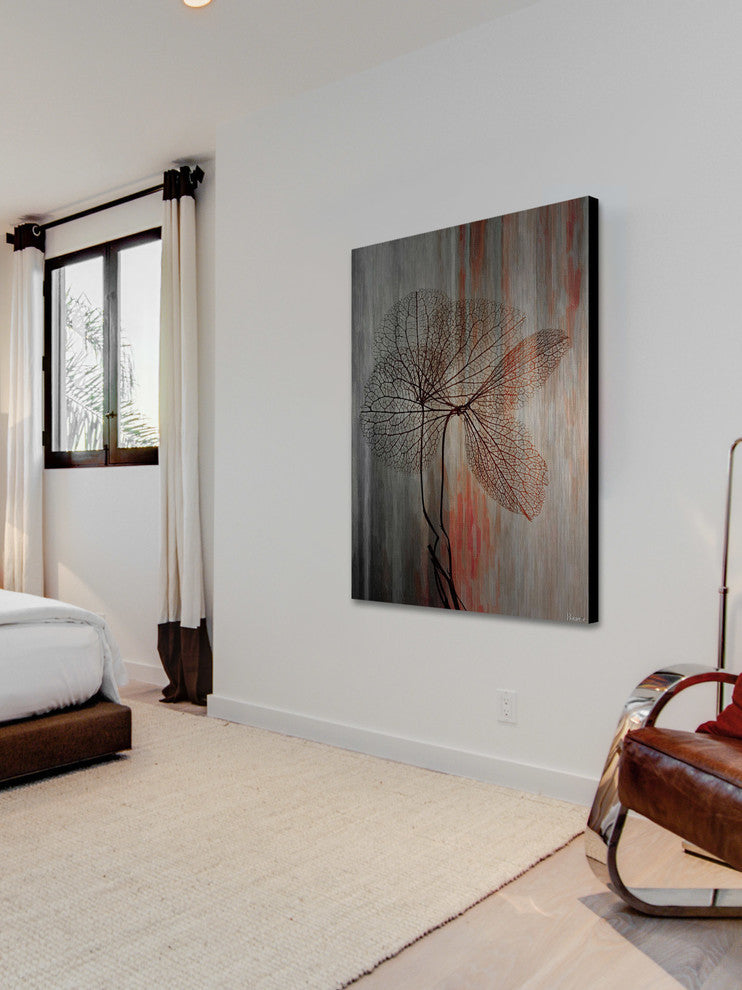 "Sea Tree" UV Ink Print on Brushed  Aluminum, 30"x45"