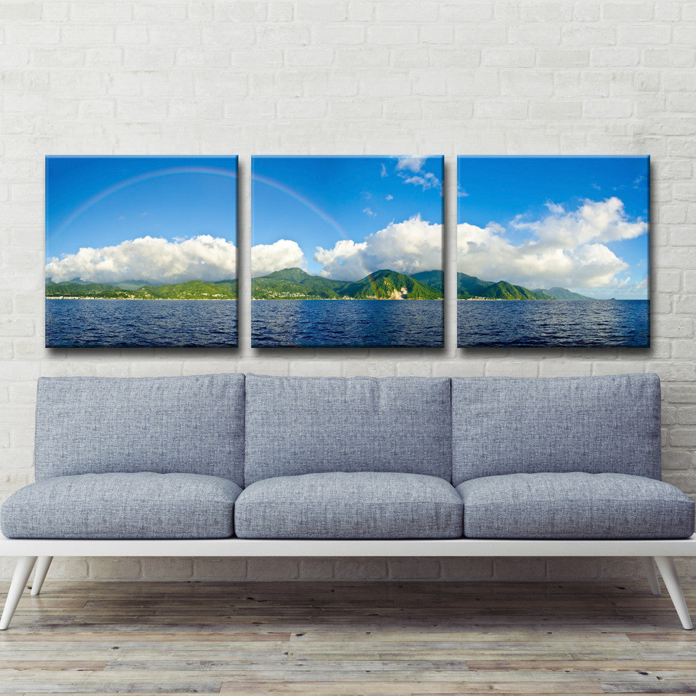 Ready2HangArt ''Away" Paradise'' by Christopher Doherty 3-Panels