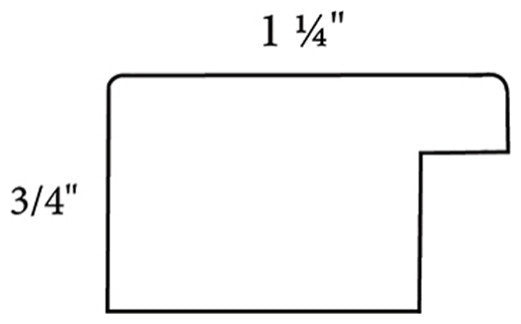 Ellis Framed Wall Mirror, White, 36"x36"