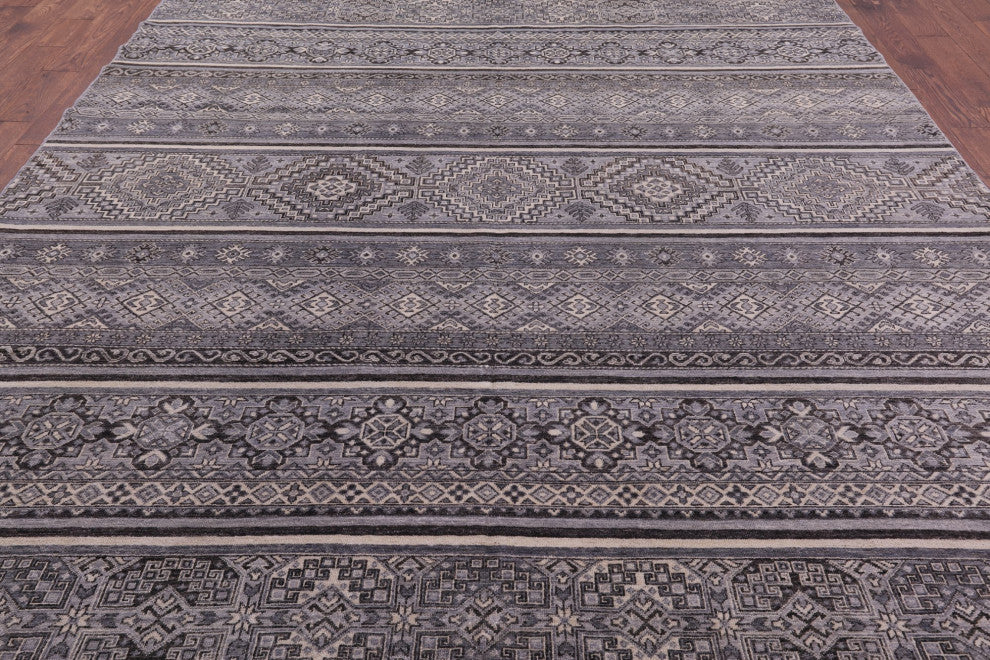 Super Kazak Khorjin Handmade Rug 8' 10" X 11' 7" Q6763