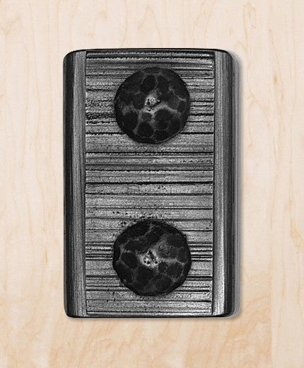 Arch Bolt Cover Universal, Black Iron