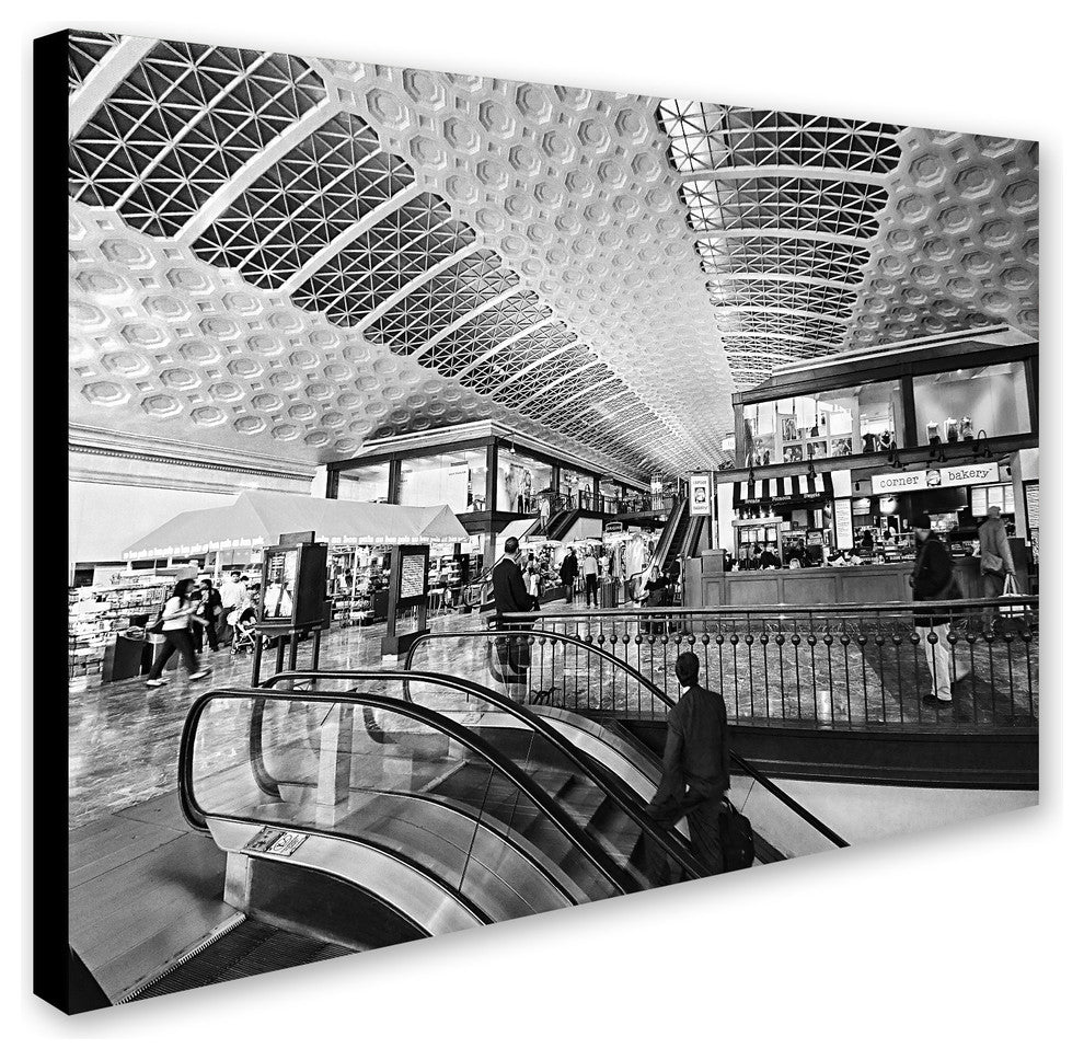 ''Union Station-Shops'' Canvas Art by Gregory O''Hanlon