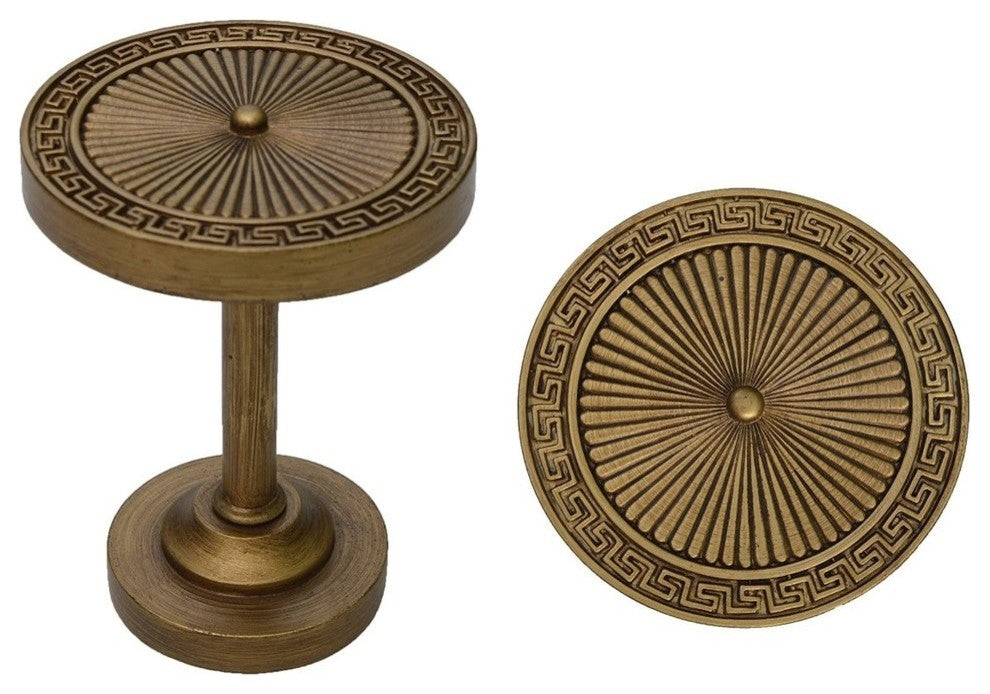 Agia Medallion Drapery Holdback, Renaissance Gold, Set of 2