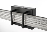 Home Living 16" Led Wall Sconce, Black