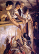 John Singer Sargent Marionettes, 21"x28" Wall Decal