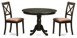 3-Piece Kitchen Table Set- Table Plus 2 Dining Chairs