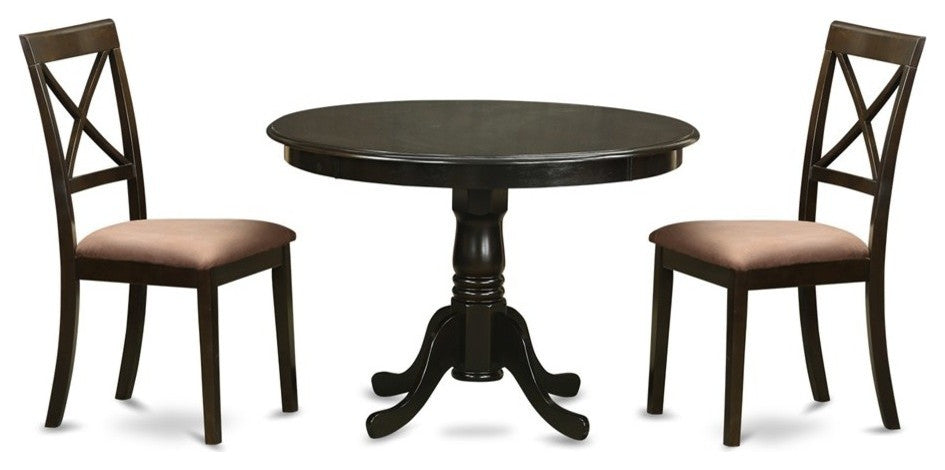 3-Piece Kitchen Table Set- Table Plus 2 Dining Chairs