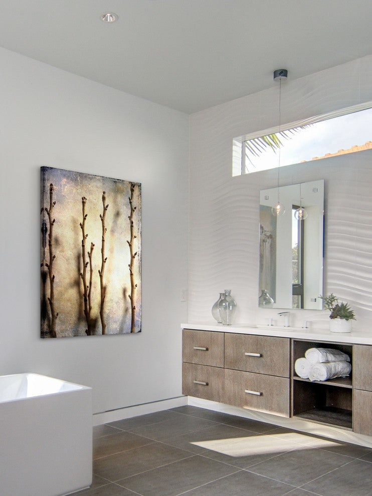 "Pear Tree" Painting Print on Canvas by Malek