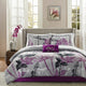 Madison Park Microfiber Printed 7-Piece Comforter Set, California King