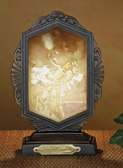 9"H Maxfield Parrish Prometheus Accent Lamp