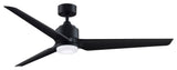 Fanimation TriAire Custom-KIT-64-LK TriAire Custom 64" 3 Blade - Black / Black