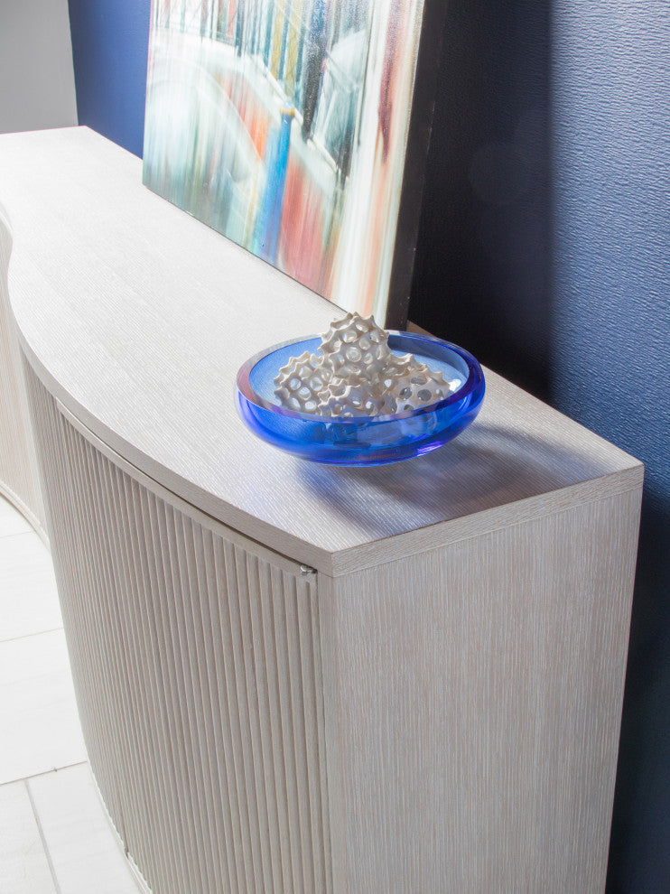 Misty Gray Mavericks Media Console