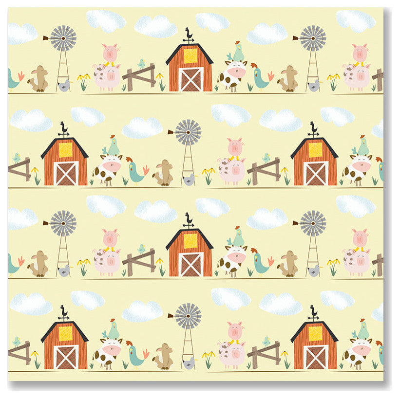 Farm Yard Gathering Comforter