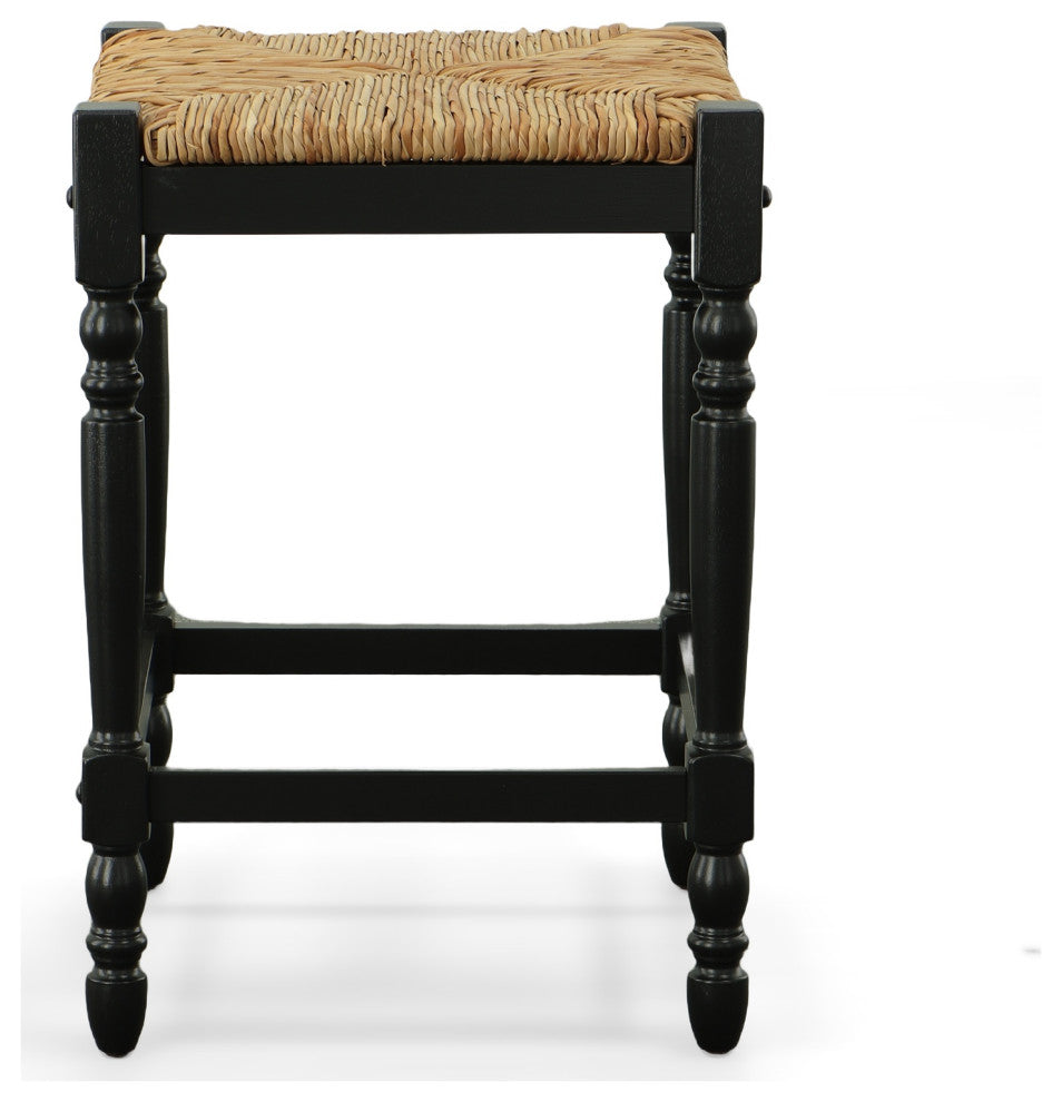 Thomasville Rta 24" Counter Stool, Antique Black