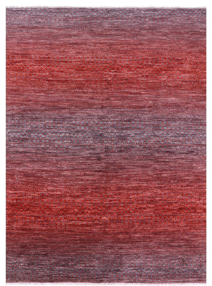8' 1" X 10' 7" Handmade Savannah Grass Wool Rug - Q13233