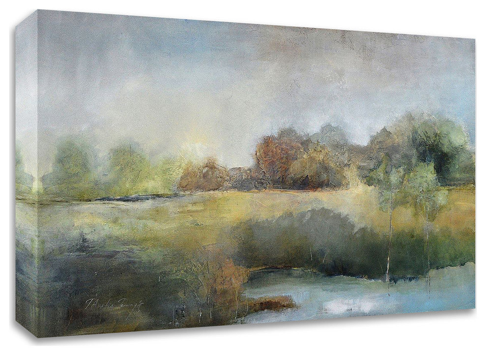 A Chill in the Air by J Austin Jennings, Print on Canvas, 32" x 20"