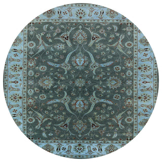 Ahgly Company Indoor Round Mid-Century Modern Area Rugs, 8' Round