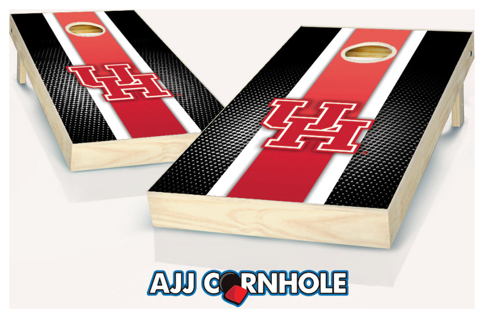 University of Houston Striped Cornhole Set