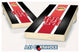 University of Houston Striped Cornhole Set