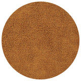 Ensign Contemporary Area Rug, Orange, Orange, 7'9 Round