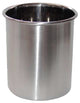 nu steel 4-Quart Utensil Holder, Brushed Stainless