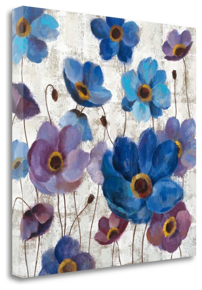 "Bold Anemones I" By Silvia Vassileva, Giclee Print on Gallery Wrap Canvas