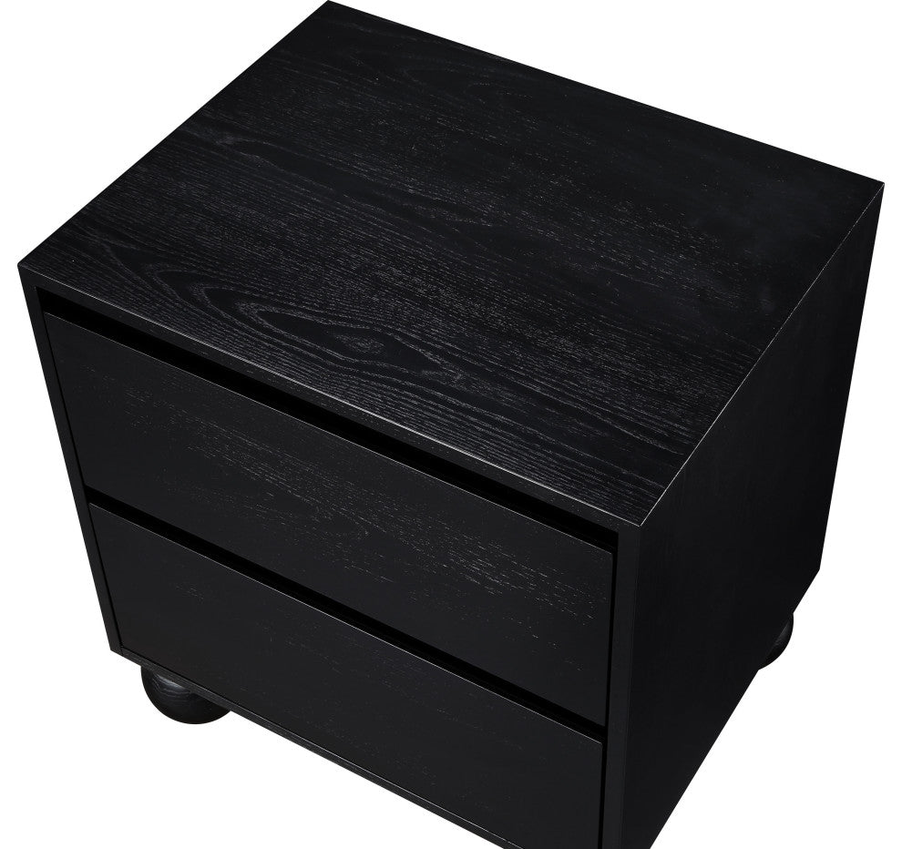 Kent Bedroom Set, Black, Nightstand