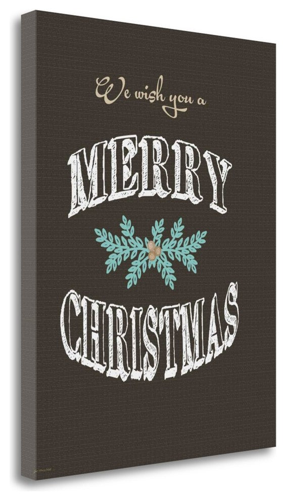 "Merry Christmas Wish" By Jo Moulton, Giclee Print on Gallery Wrap Canvas