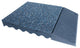 Eco-Safety Interlocking Tiles 3", Blue/White Speckled, 8-Pk