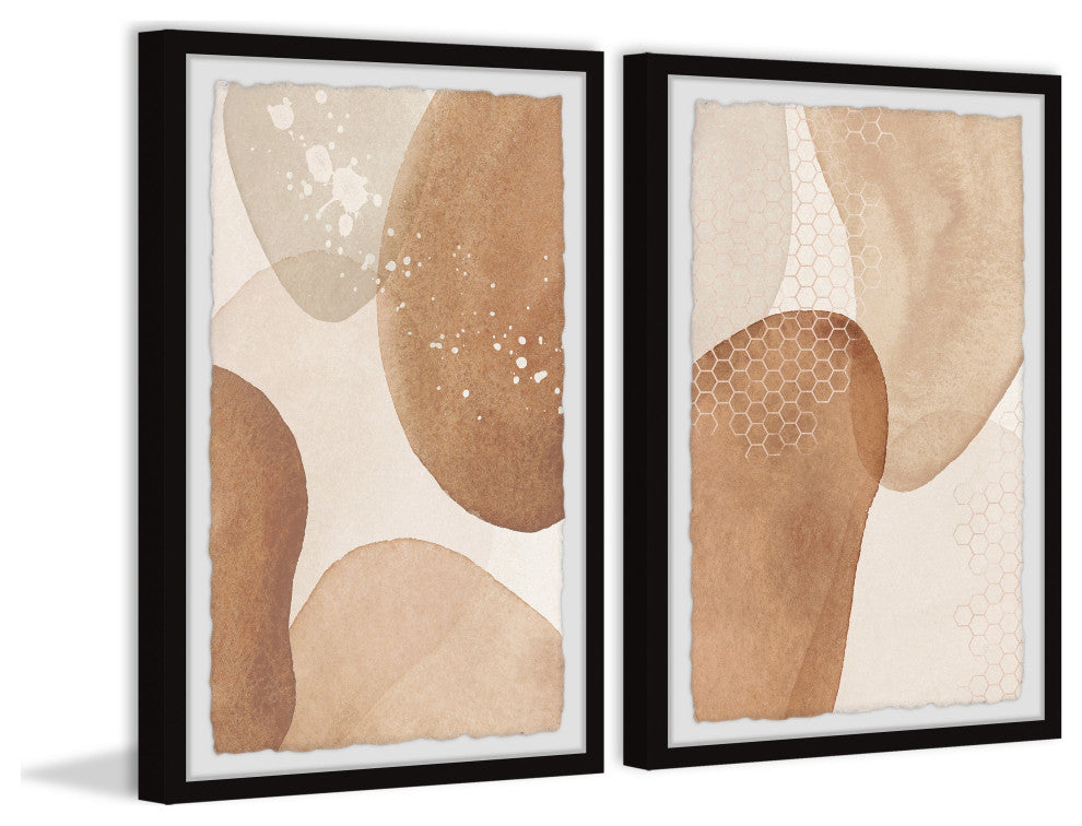 Healing Reaction Diptych, 2-Piece Set, 12x18 Panels